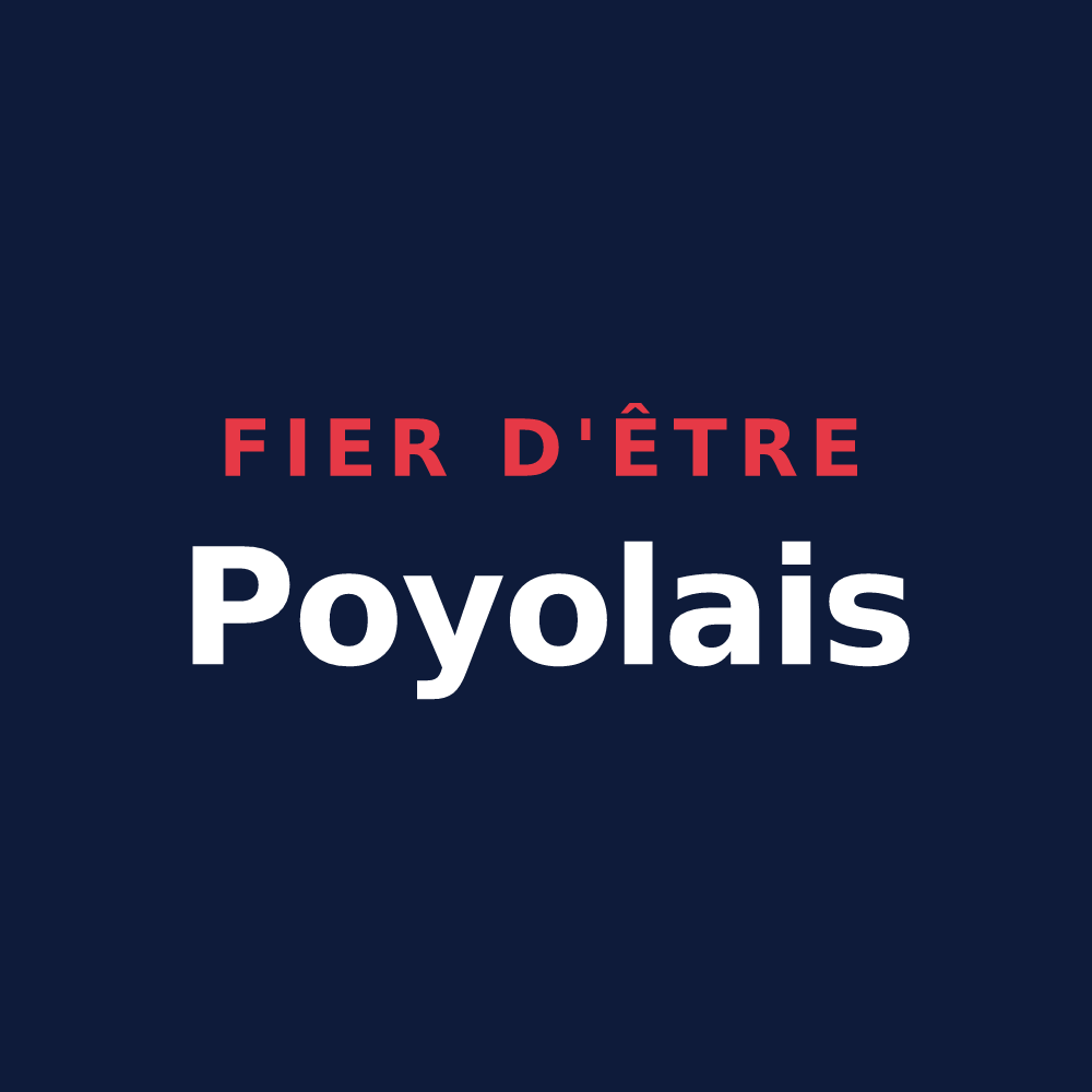 T-shirt « Fier d'être Poyolais » — design pour Poyols