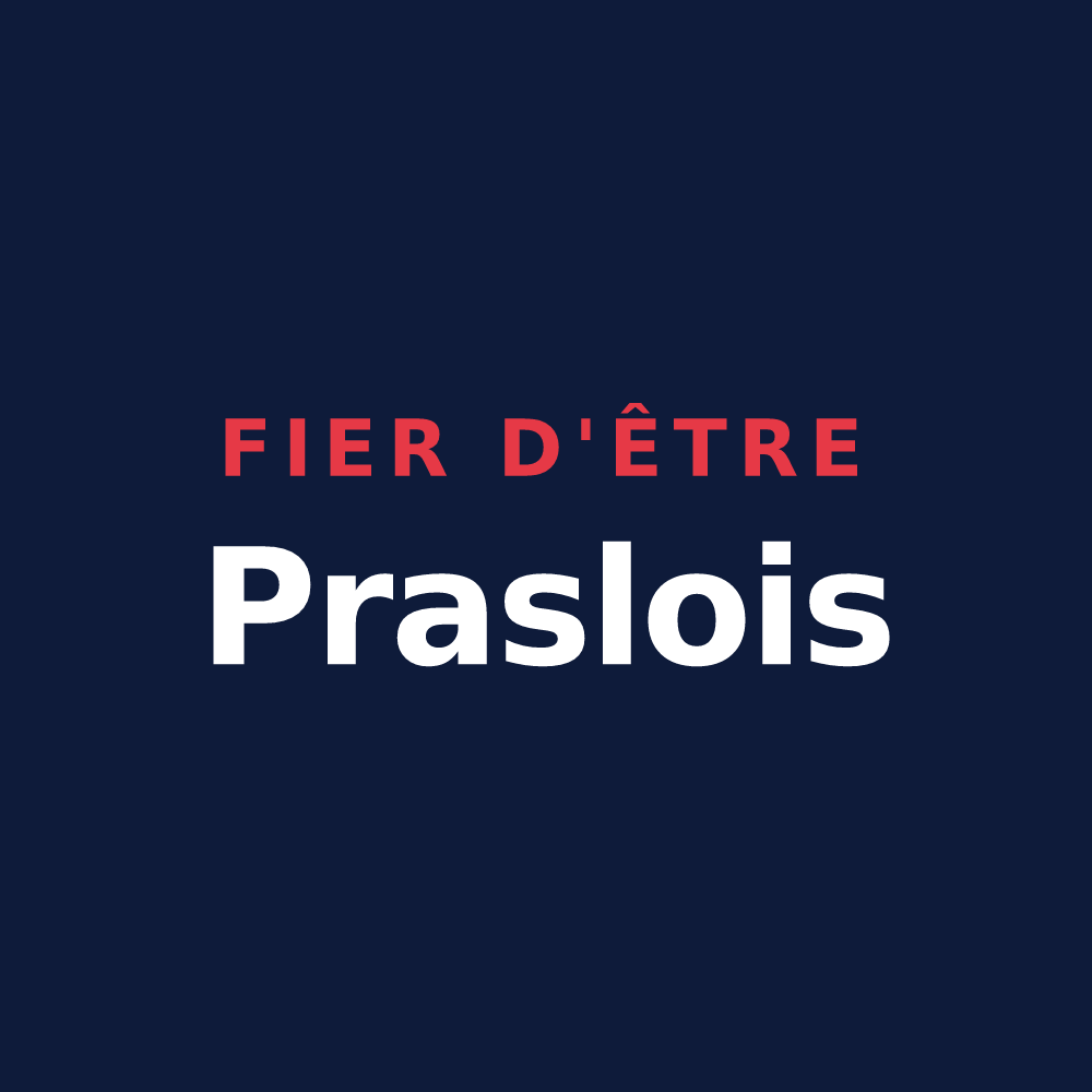 T-shirt « Fier d'être Praslois » — design pour Praslin