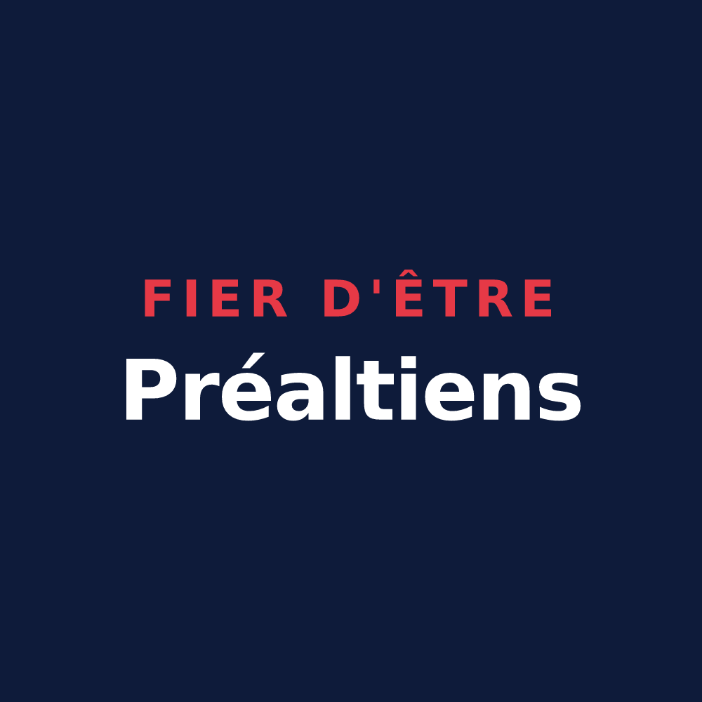 T-shirt « Fier d'être Préaltiens » — design pour Préaux