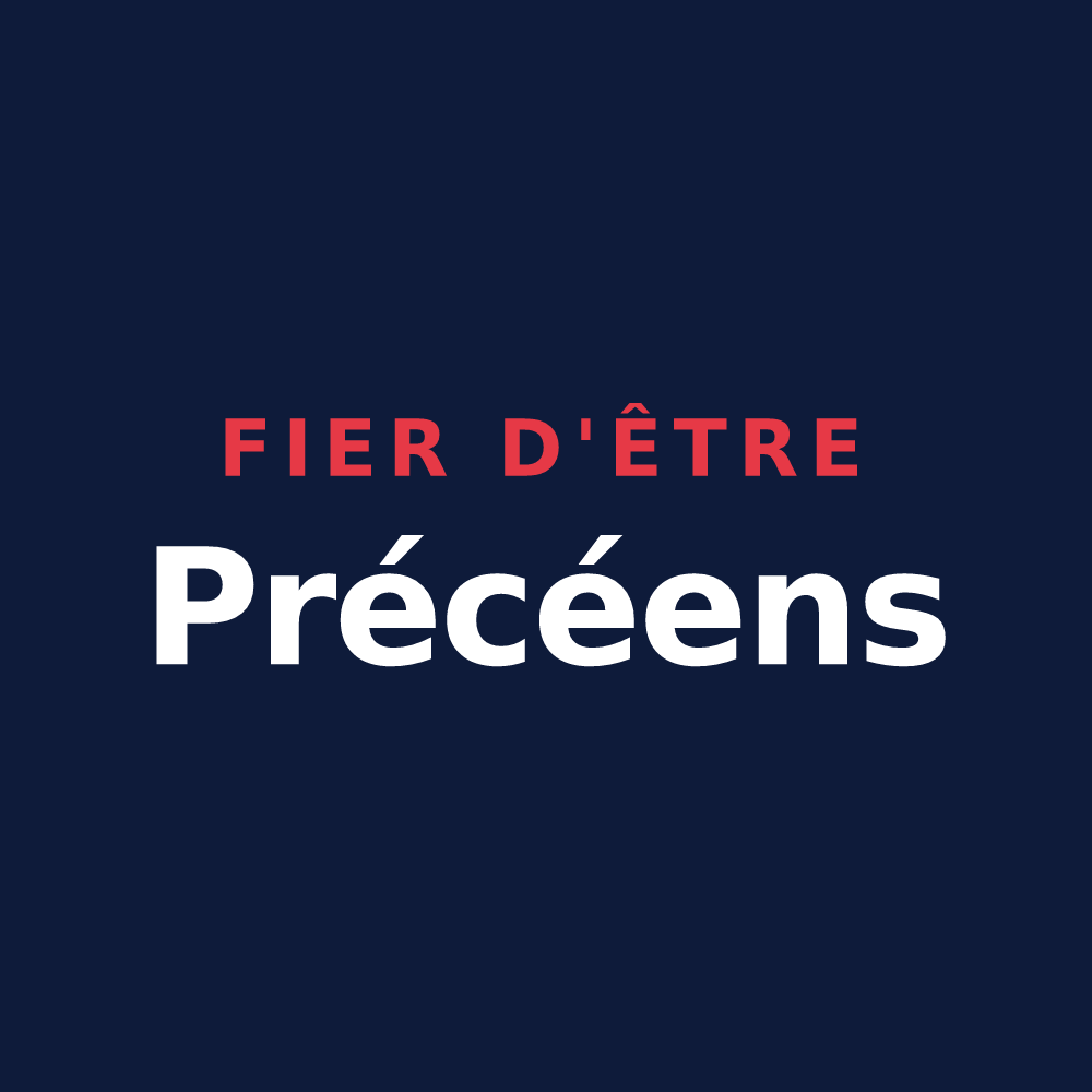 T-shirt « Fier d'être Précéens » — design pour Précey