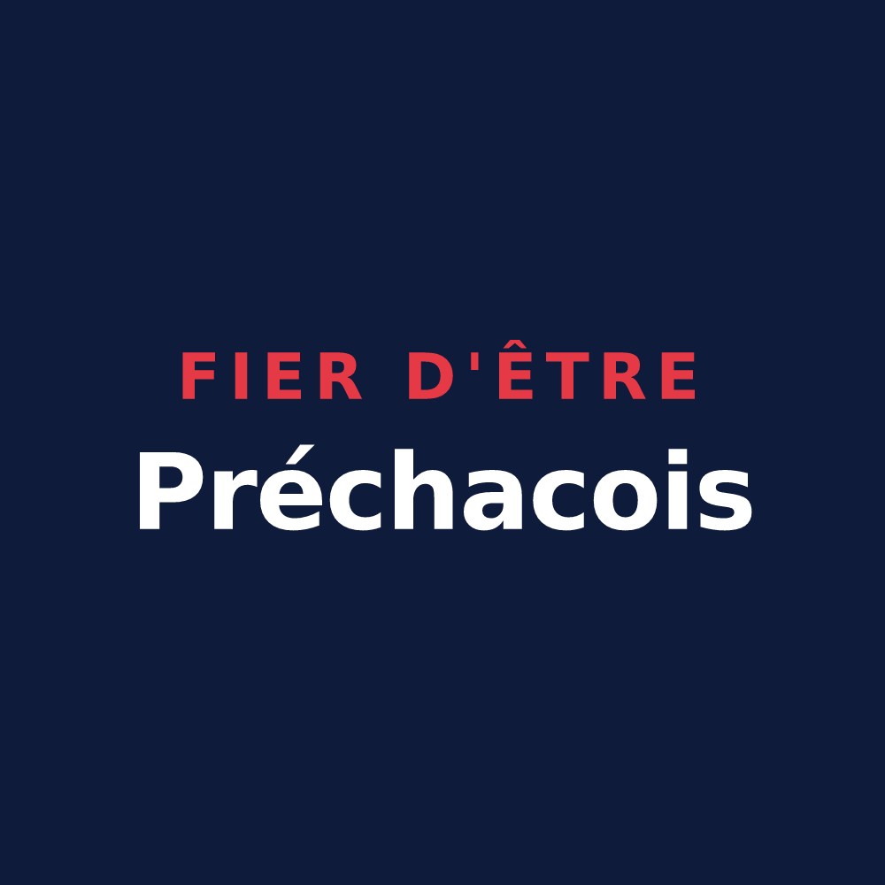 T-shirt « Fier d'être Préchacois » — design pour Préchac