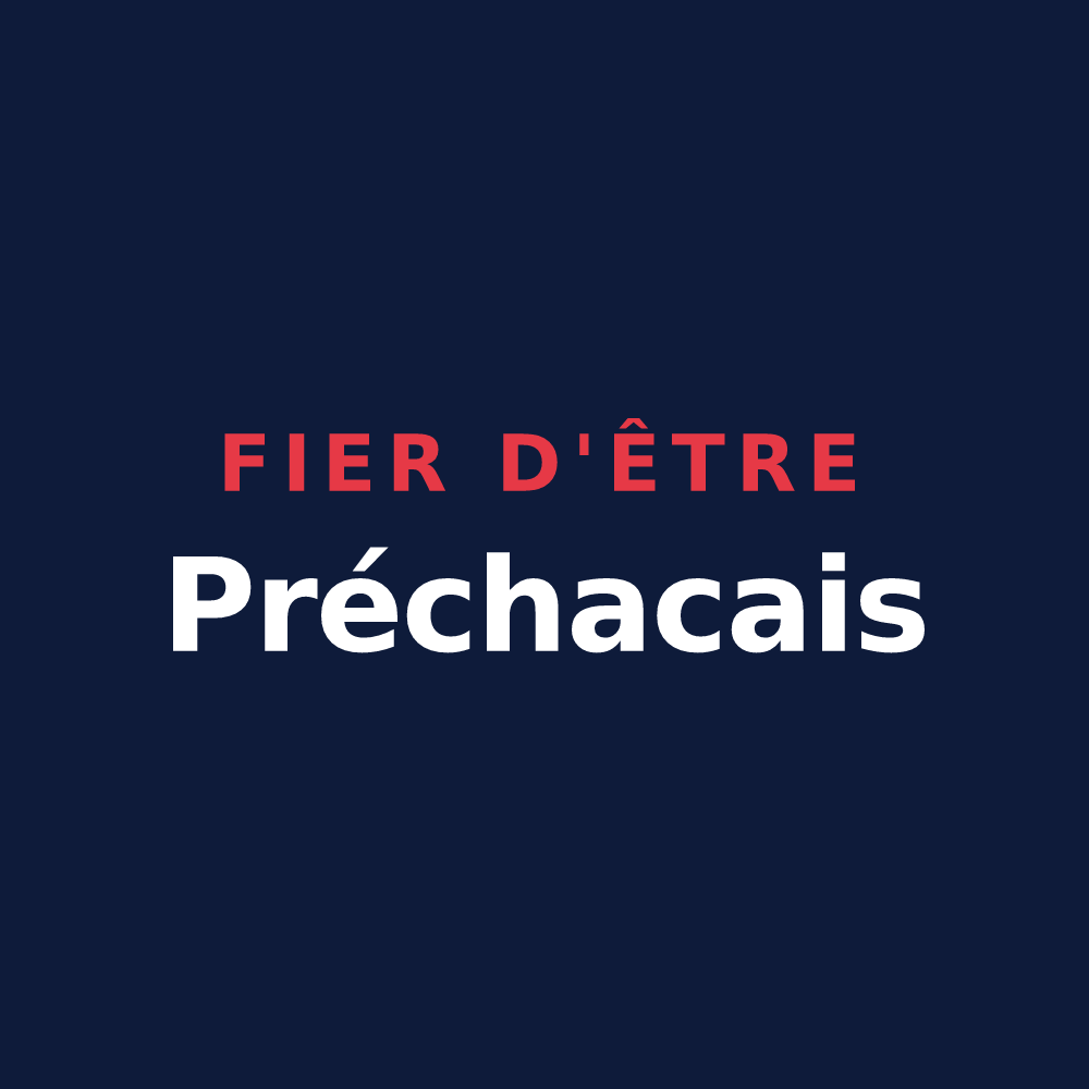 T-shirt « Fier d'être Préchacais » — design pour Préchac