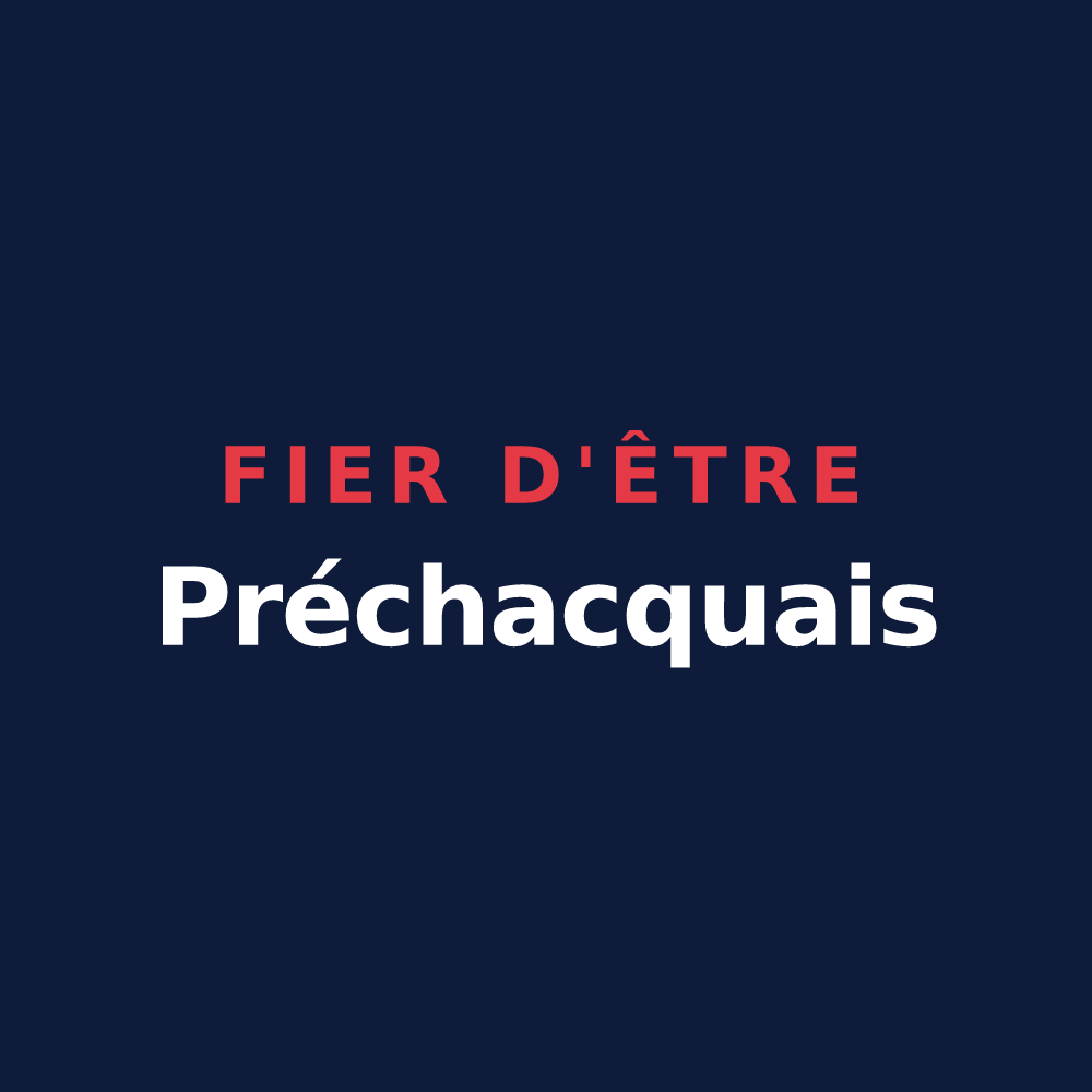 T-shirt « Fier d'être Préchacquais » — design pour Préchacq-Navarrenx