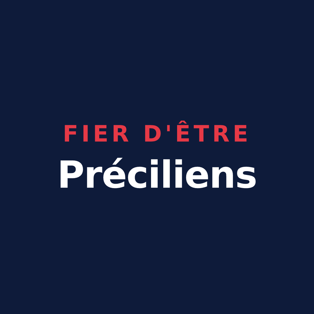 T-shirt « Fier d'être Préciliens » — design pour Précy-sous-Thil