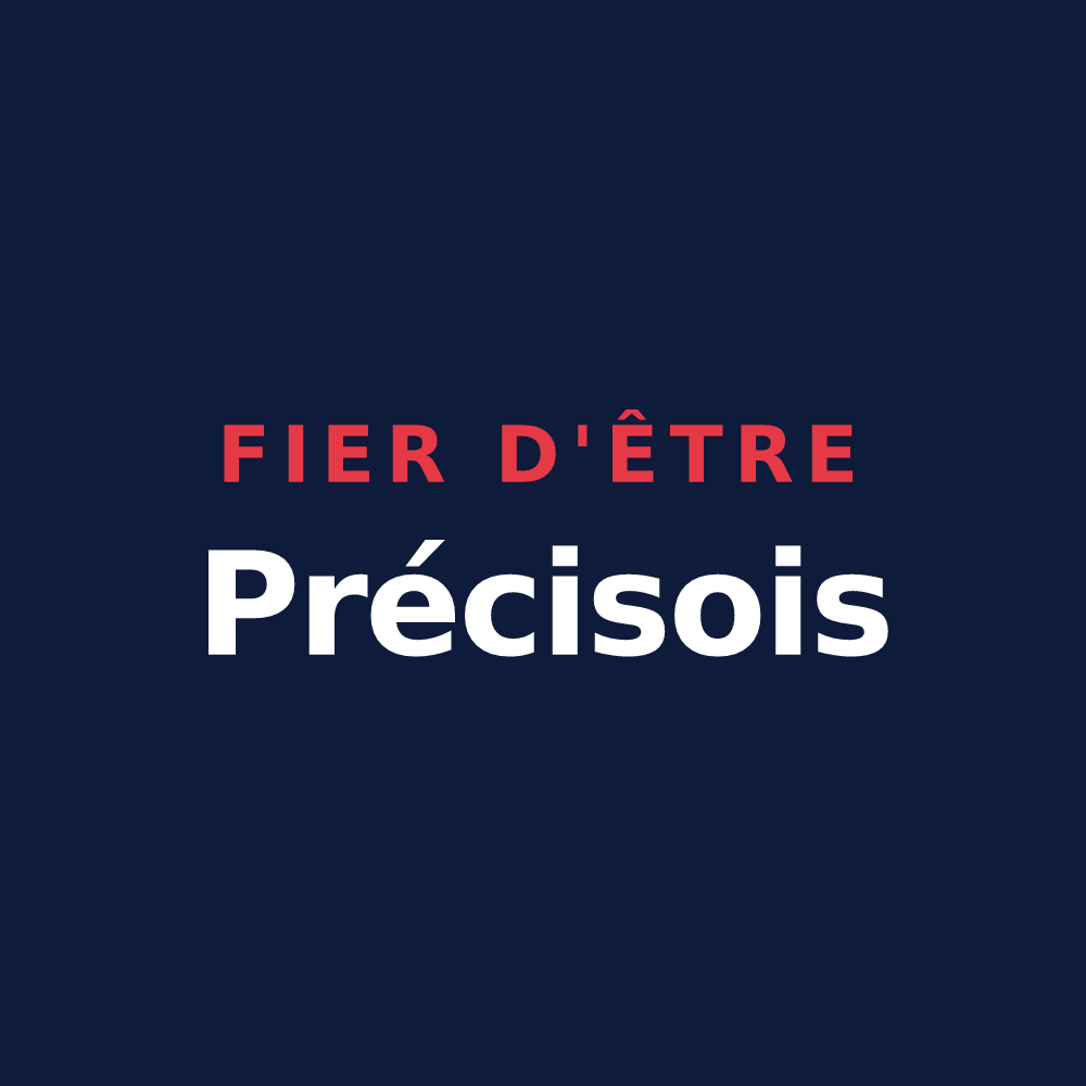 T-shirt « Fier d'être Précisois » — design pour Précy
