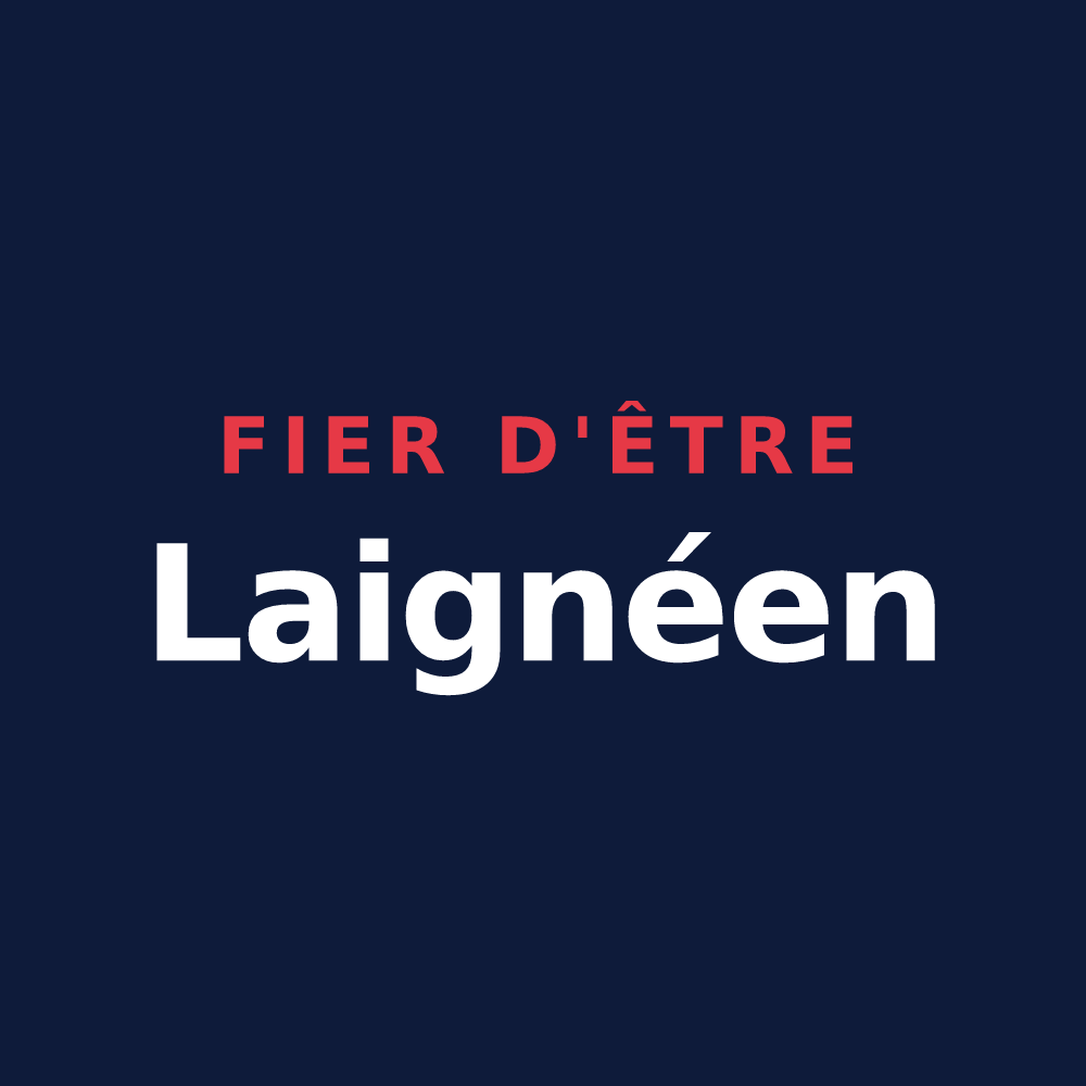 T-shirt « Fier d'être Laignéen » — design pour Prée-d'Anjou