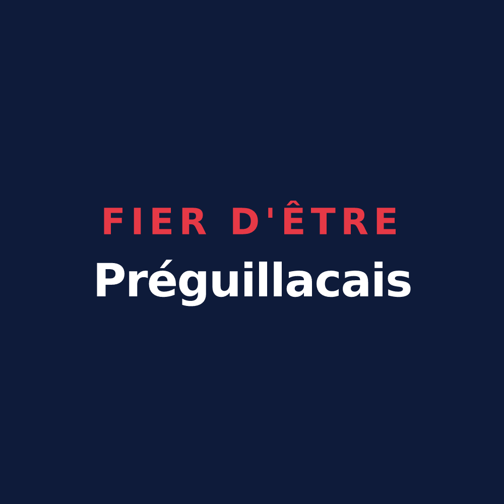 T-shirt « Fier d'être Préguillacais » — design pour Préguillac