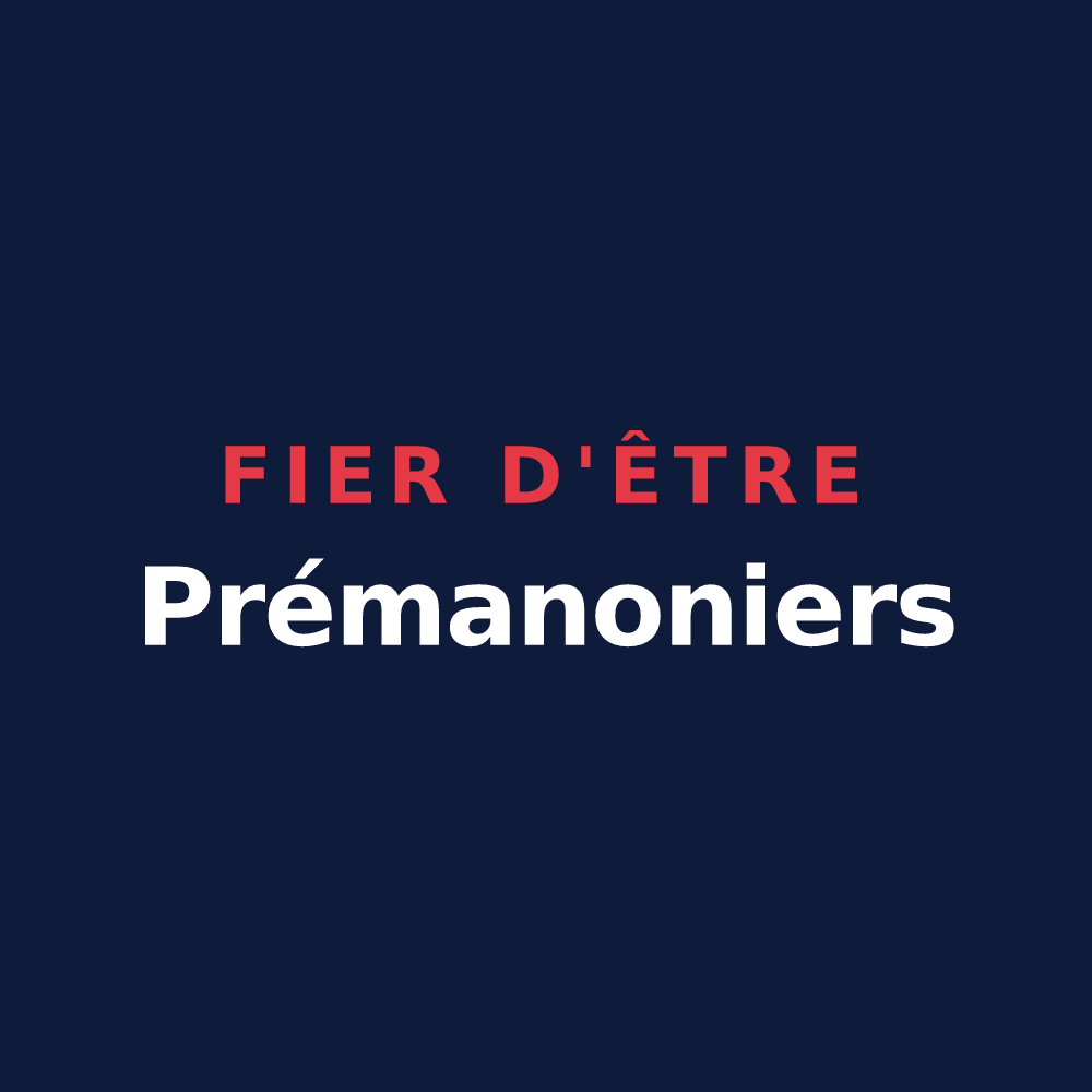 T-shirt « Fier d'être Prémanoniers » — design pour Prémanon