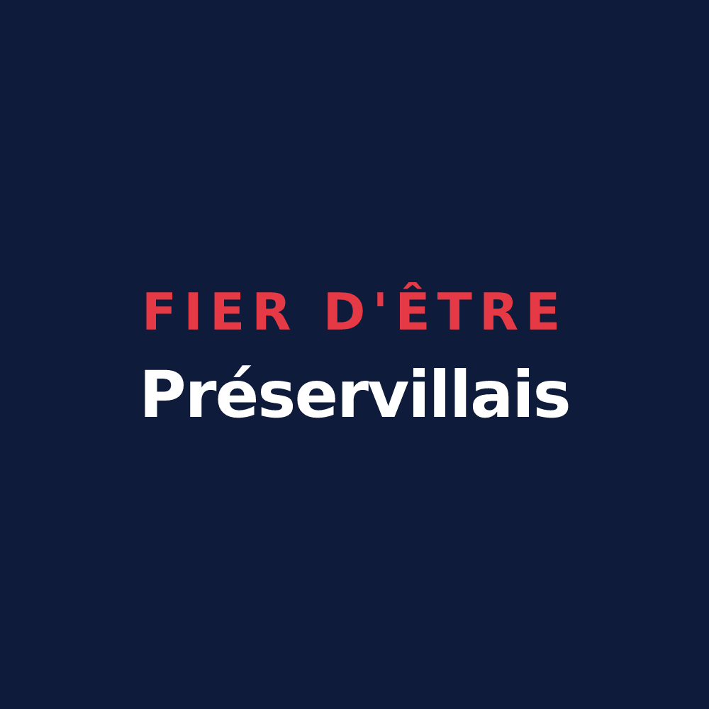 T-shirt « Fier d'être Préservillais » — design pour Préserville
