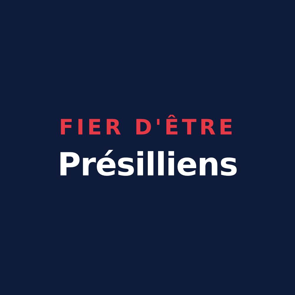 T-shirt « Fier d'être Présilliens » — design pour Présilly