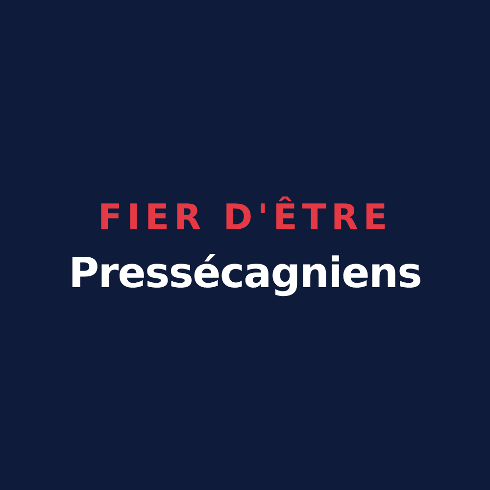 T-shirt « Fier d'être Pressécagniens » — design pour Pressagny-l'Orgueilleux