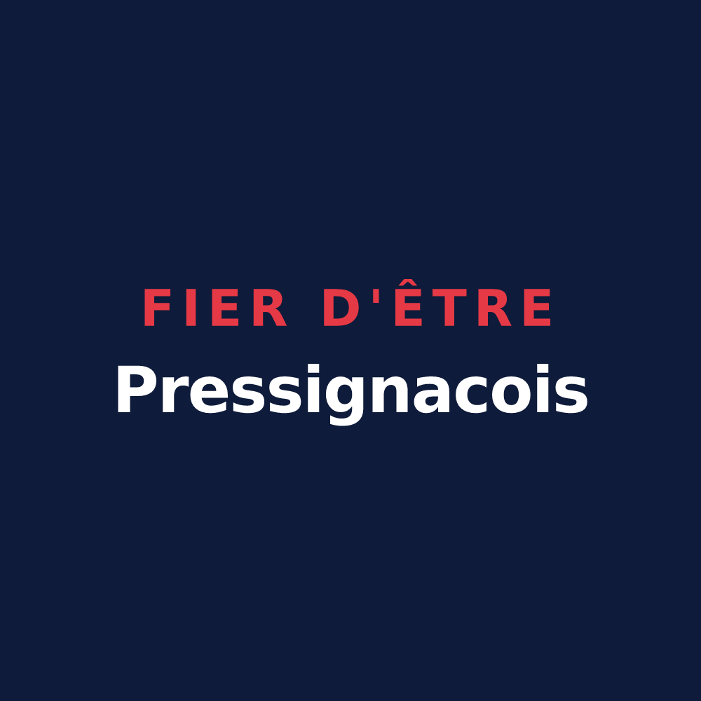 T-shirt « Fier d'être Pressignacois » — design pour Pressignac