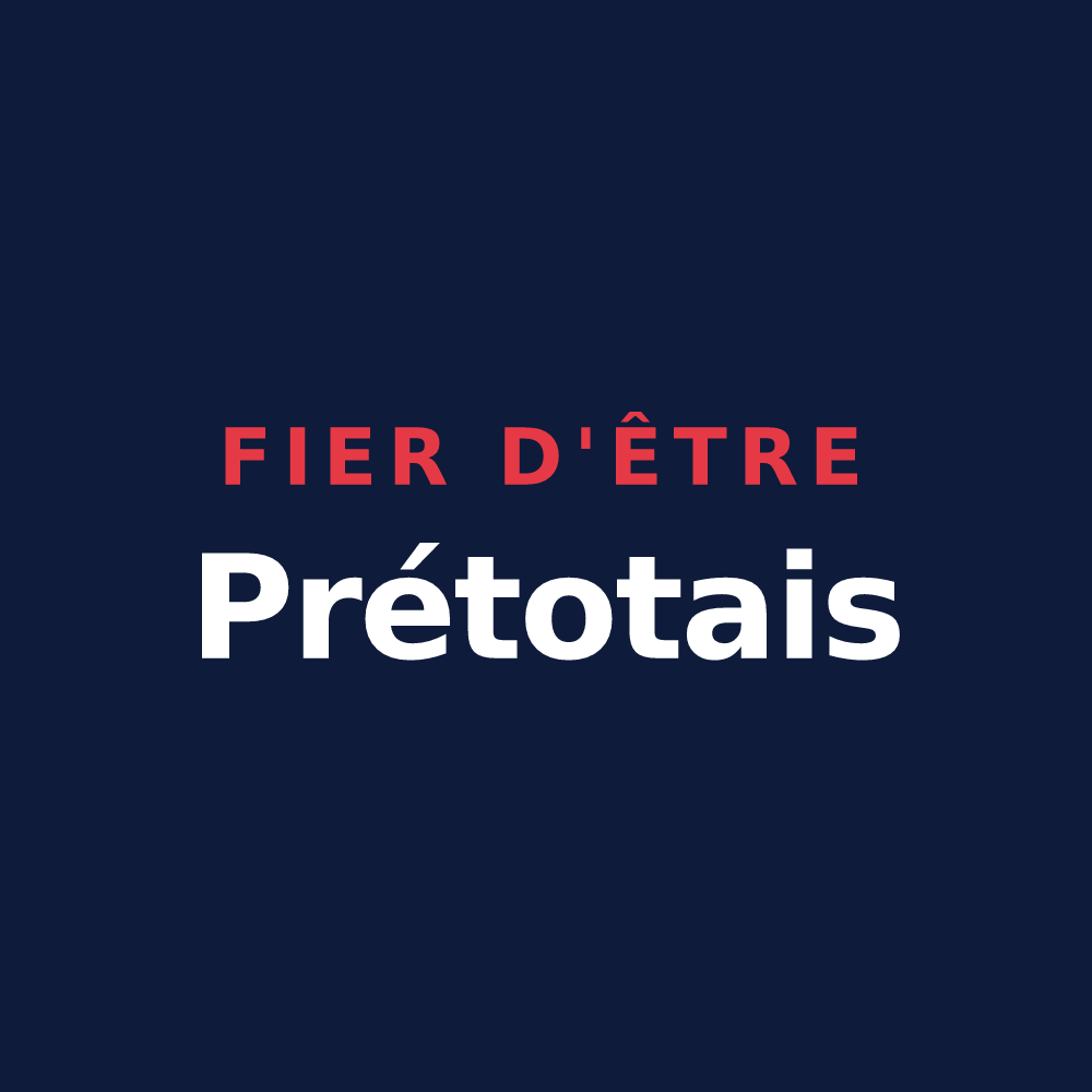T-shirt « Fier d'être Prétotais » — design pour Prétot-Vicquemare