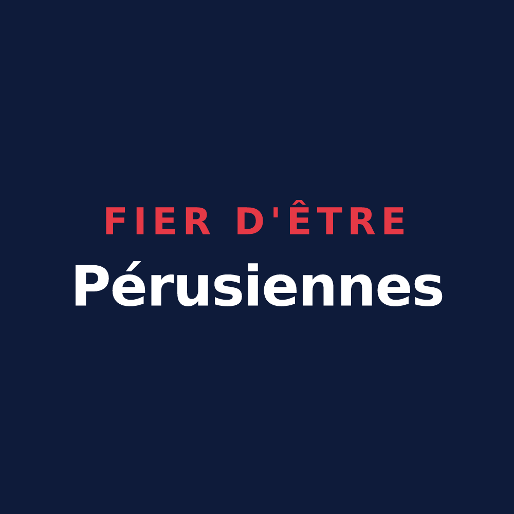 T-shirt « Fier d'être Pérusiennes » — design pour Preux-au-Sart