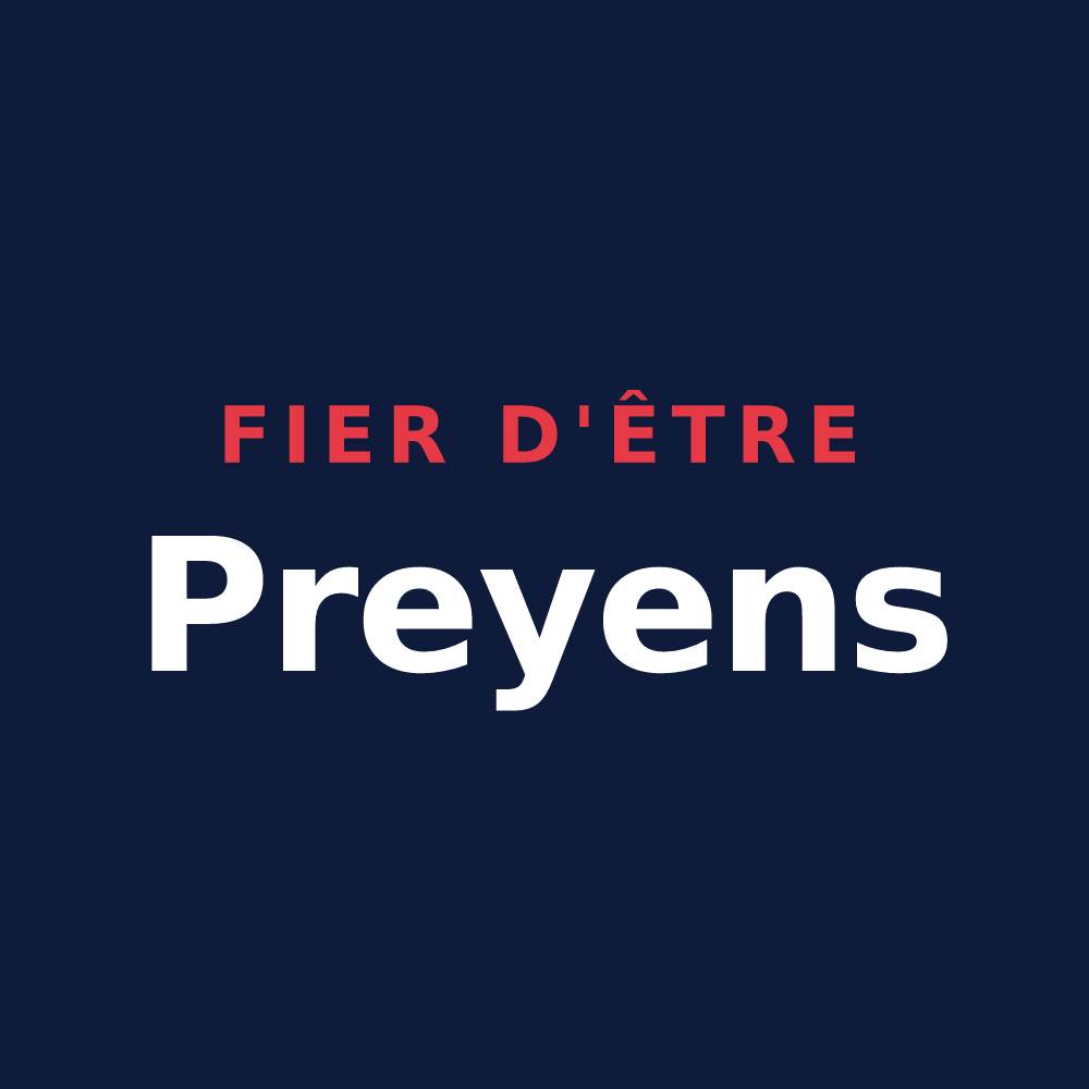 T-shirt « Fier d'être Preyens » — design pour Prey