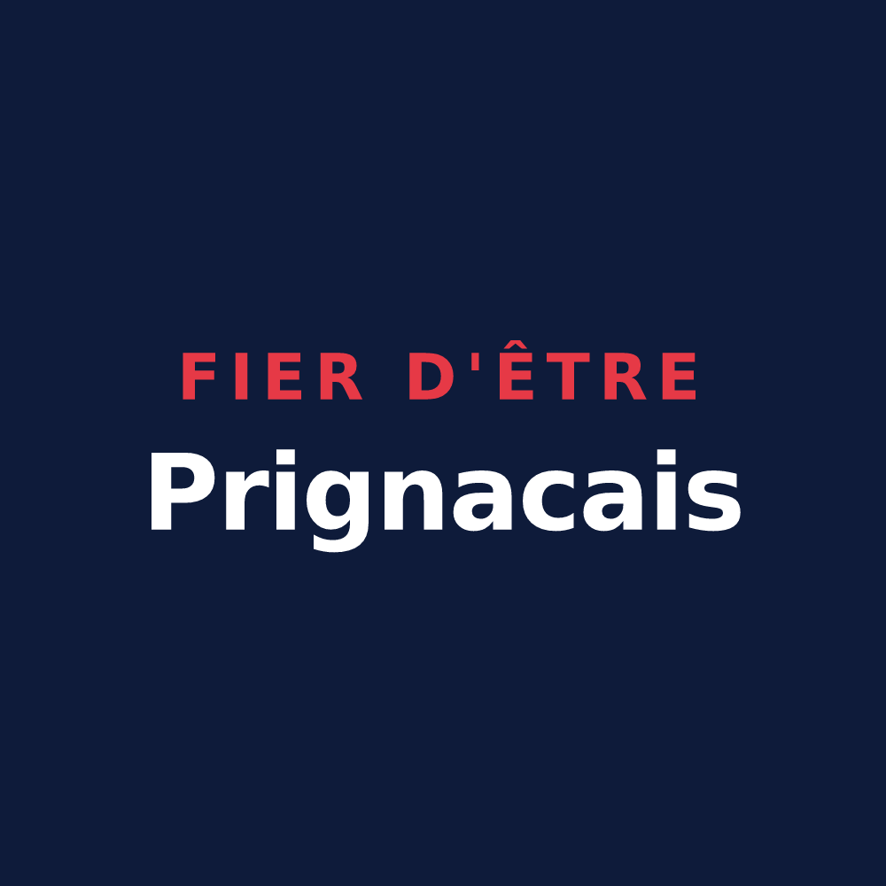 T-shirt « Fier d'être Prignacais » — design pour Prignac-et-Marcamps