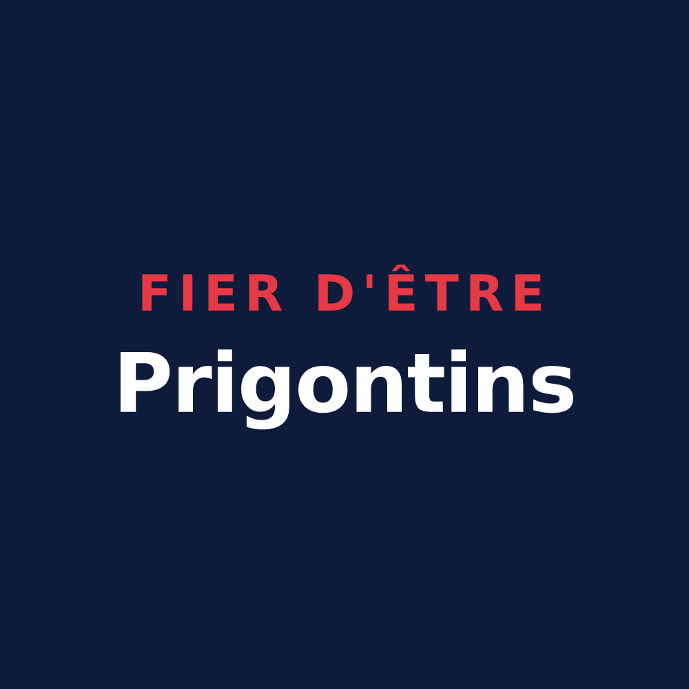 T-shirt « Fier d'être Prigontins » — design pour Prigonrieux