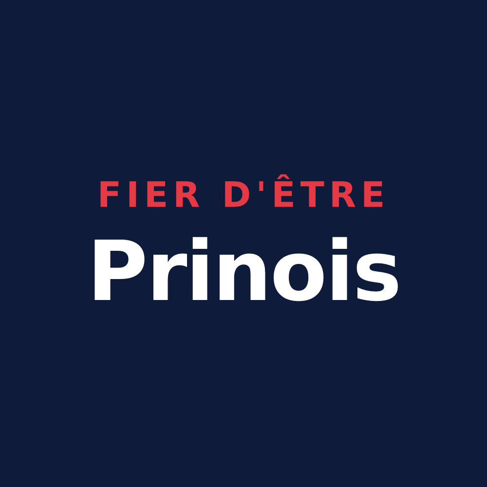 T-shirt « Fier d'être Prinois » — design pour Prin-Deyrançon