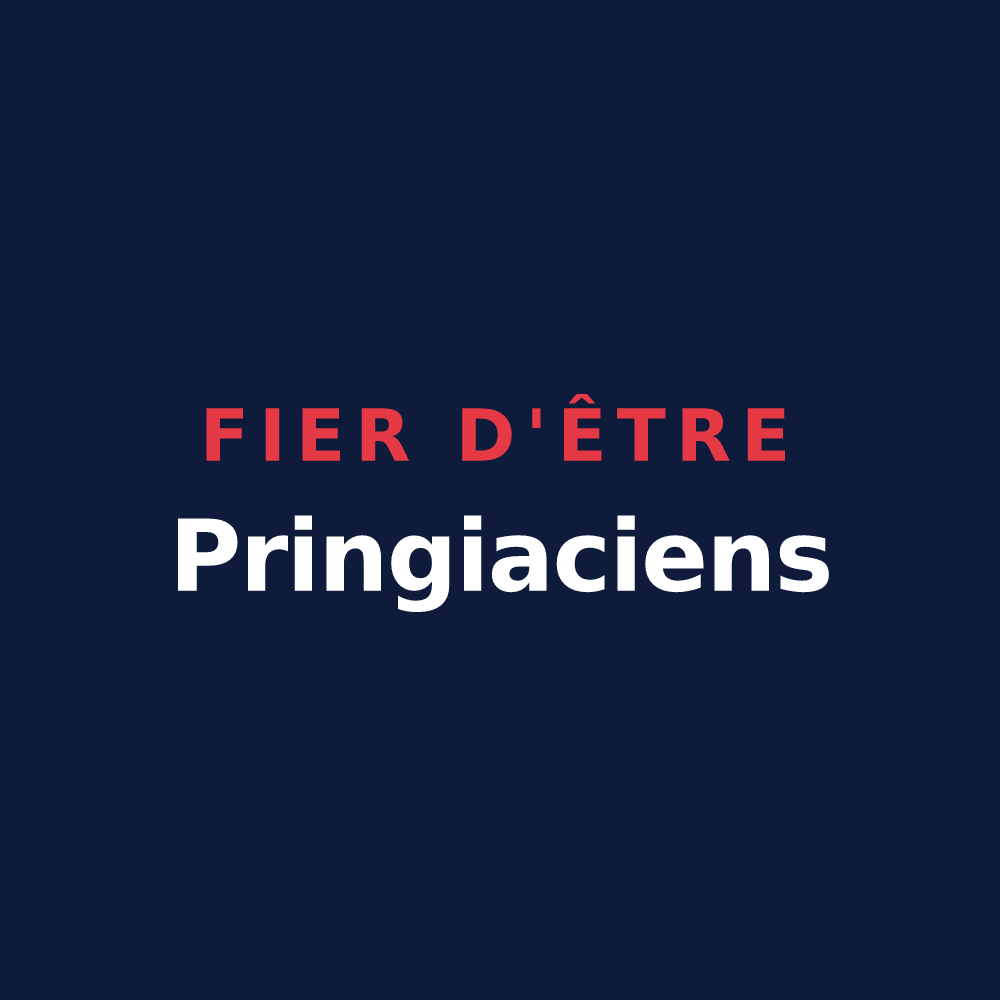 T-shirt « Fier d'être Pringiaciens » — design pour Pringy