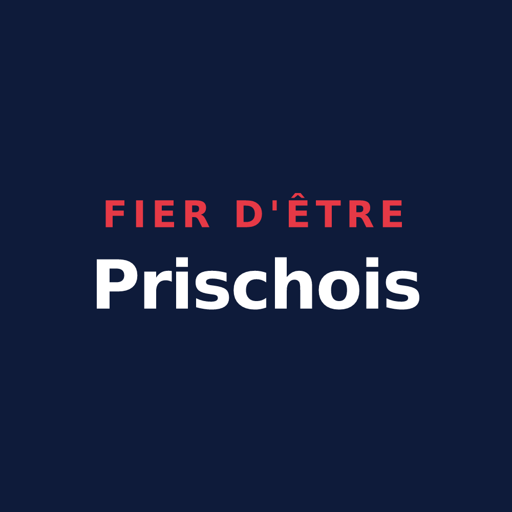 T-shirt « Fier d'être Prischois » — design pour Prisches