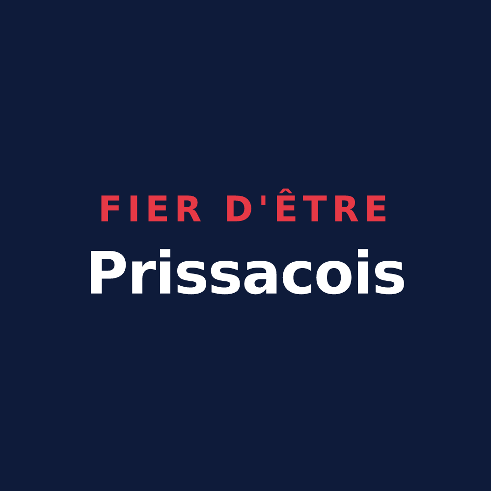 T-shirt « Fier d'être Prissacois » — design pour Prissac