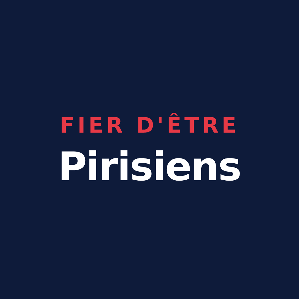 T-shirt « Fier d'être Pirisiens » — design pour Prix-lès-Mézières