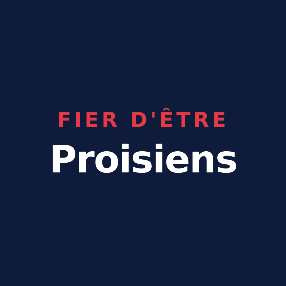 T-shirt « Fier d'être Proisiens » — design pour Proix