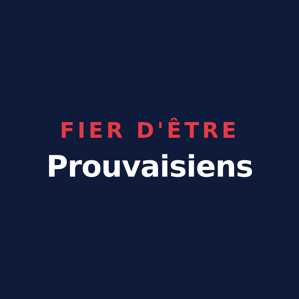 T-shirt « Fier d'être Prouvaisiens » — design pour Prouvais
