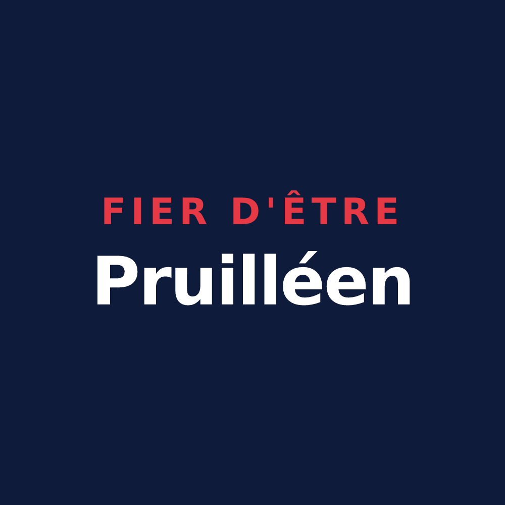 T-shirt « Fier d'être Pruilléen » — design pour Pruillé-le-Chétif