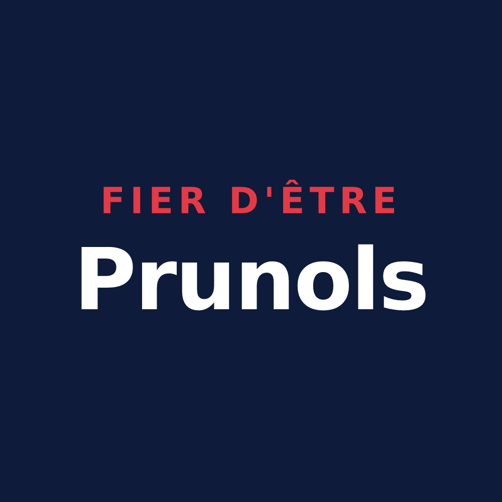 T-shirt « Fier d'être Prunols » — design pour Pruines