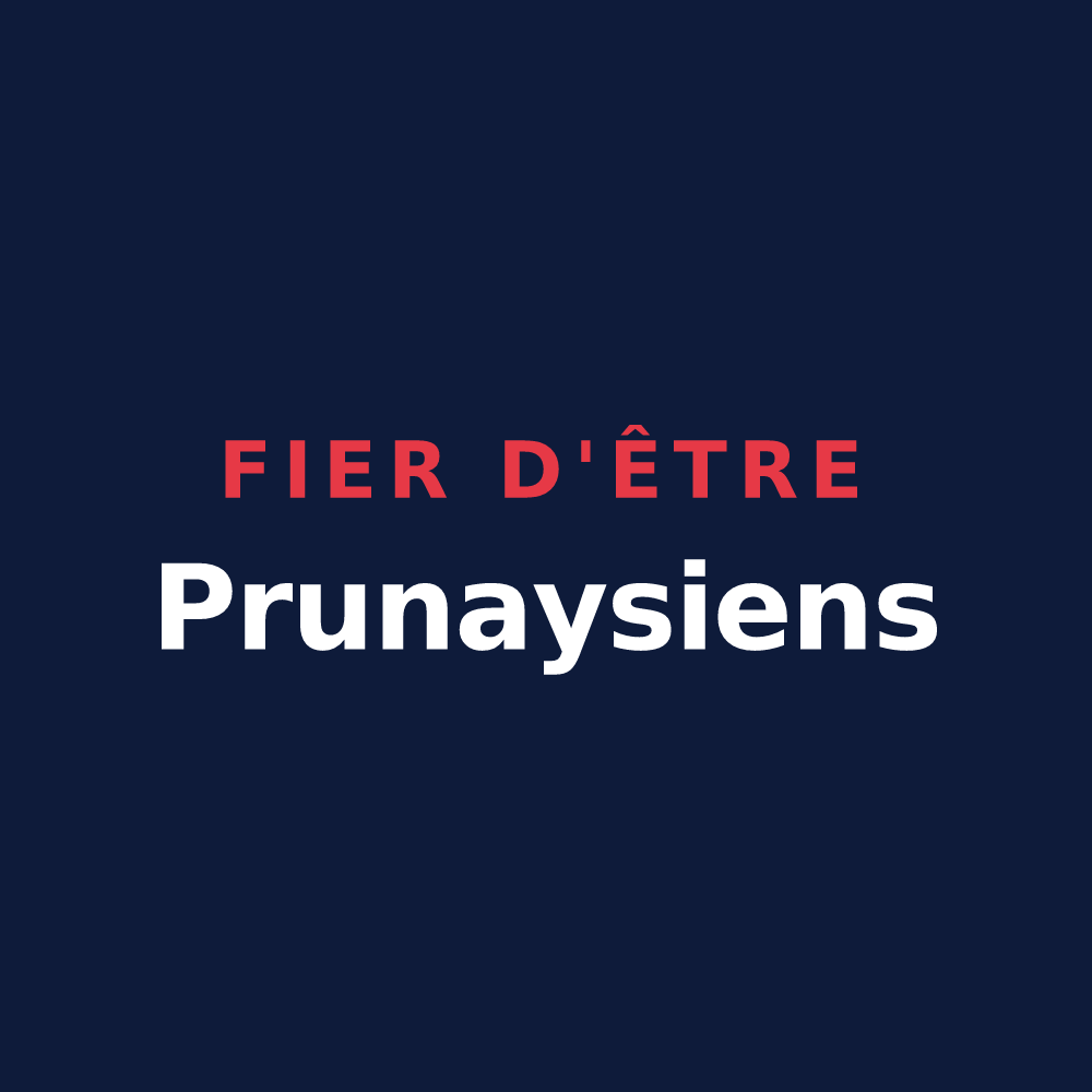 T-shirt « Fier d'être Prunaysiens » — design pour Prunay-en-Yvelines