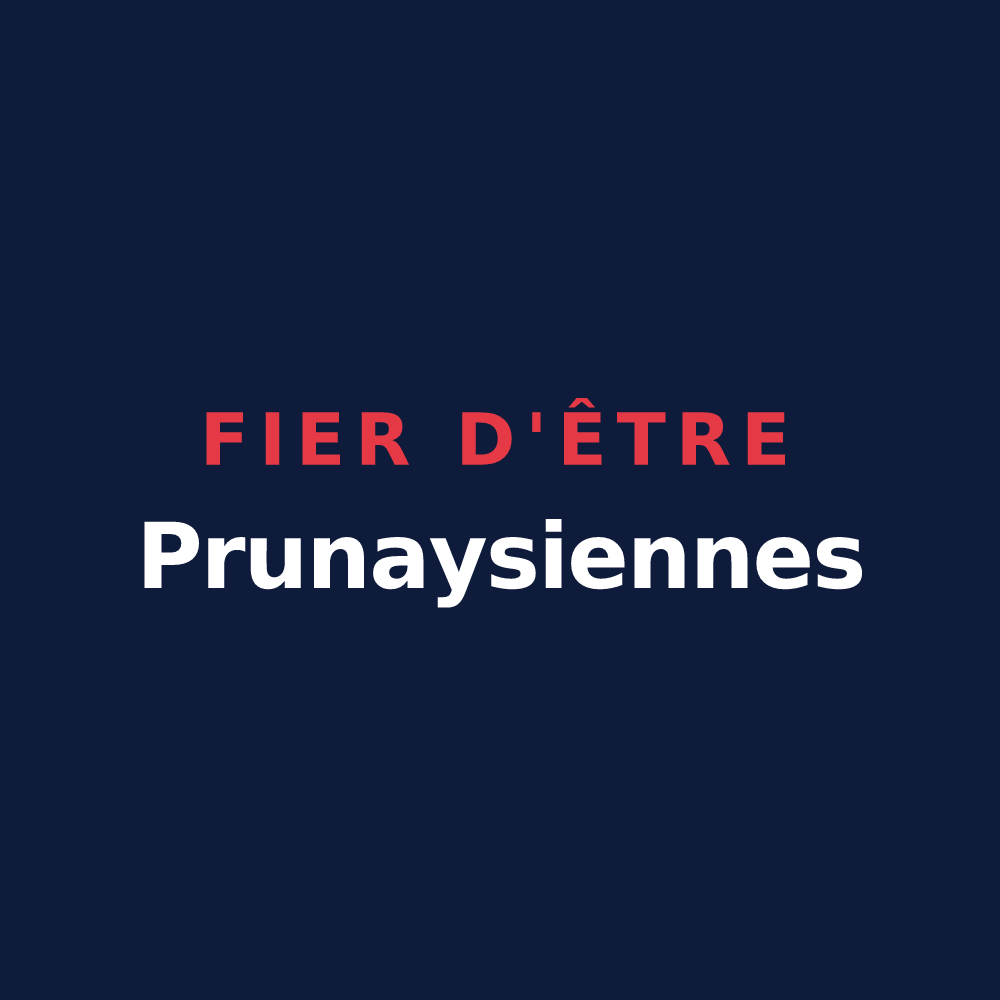 T-shirt « Fier d'être Prunaysiennes » — design pour Prunay-le-Temple