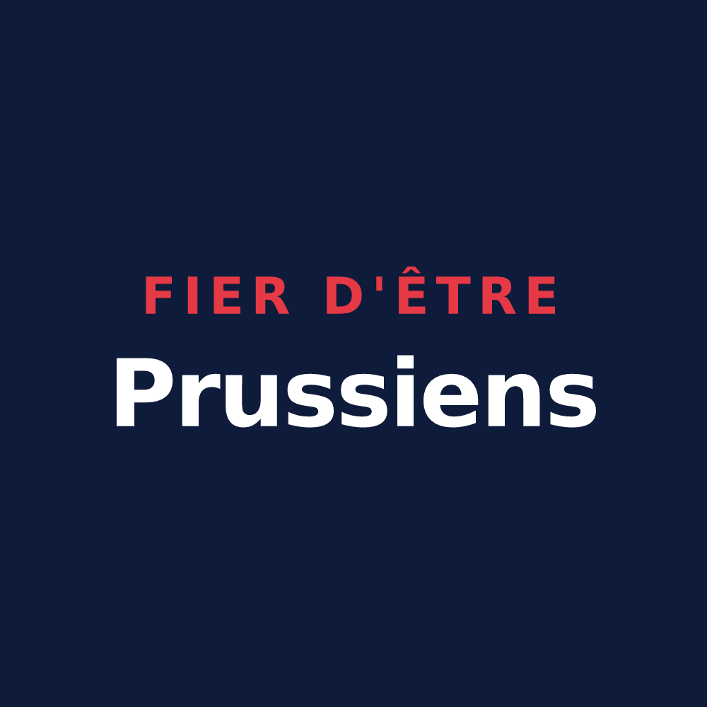 T-shirt « Fier d'être Prussiens » — design pour Prusy