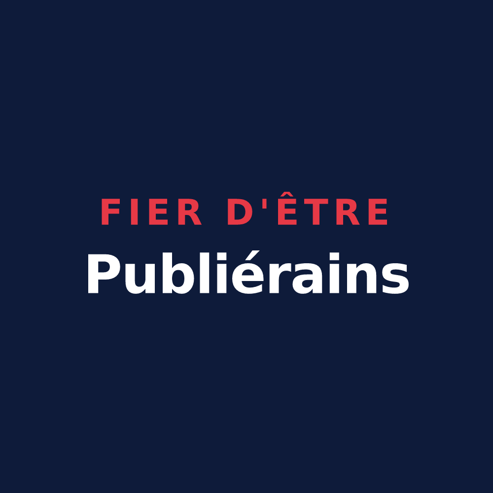 T-shirt « Fier d'être Publiérains » — design pour Publier