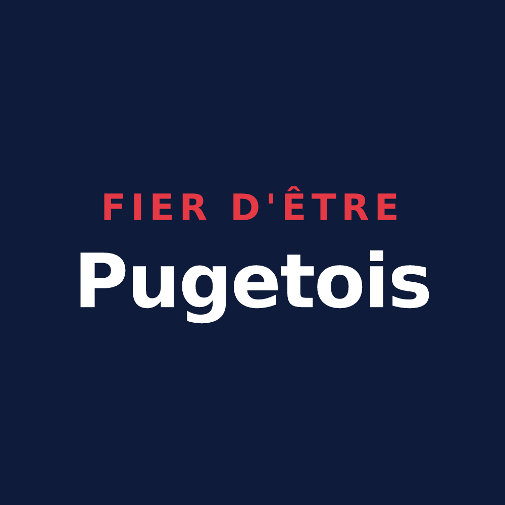 T-shirt « Fier d'être Pugetois » — design pour Puget-Théniers