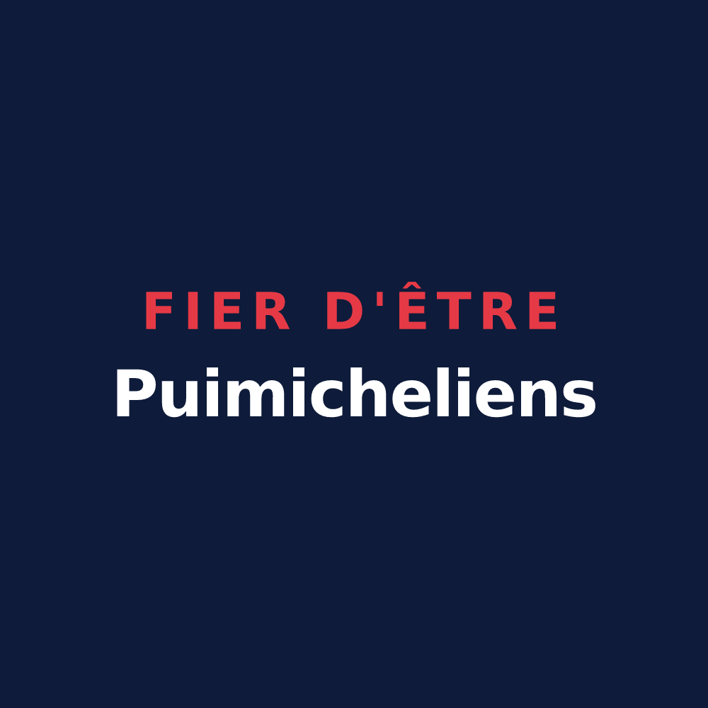 T-shirt « Fier d'être Puimicheliens » — design pour Puimichel