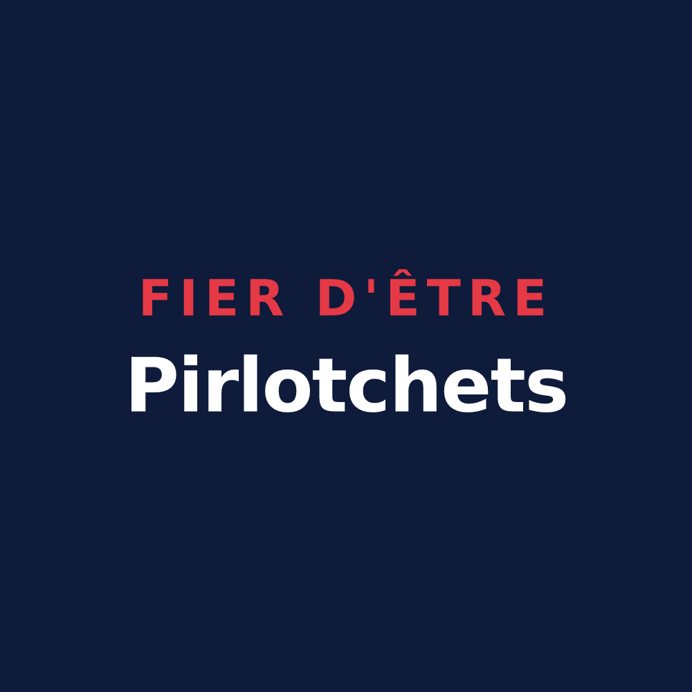 T-shirt « Fier d'être Pirlotchets » — design pour Puiselet-le-Marais