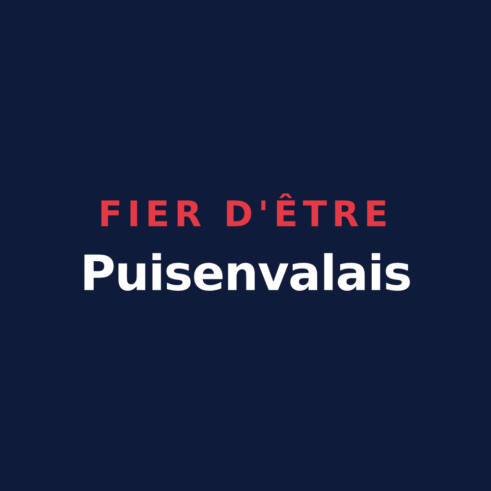 T-shirt « Fier d'être Puisenvalais » — design pour Puisenval