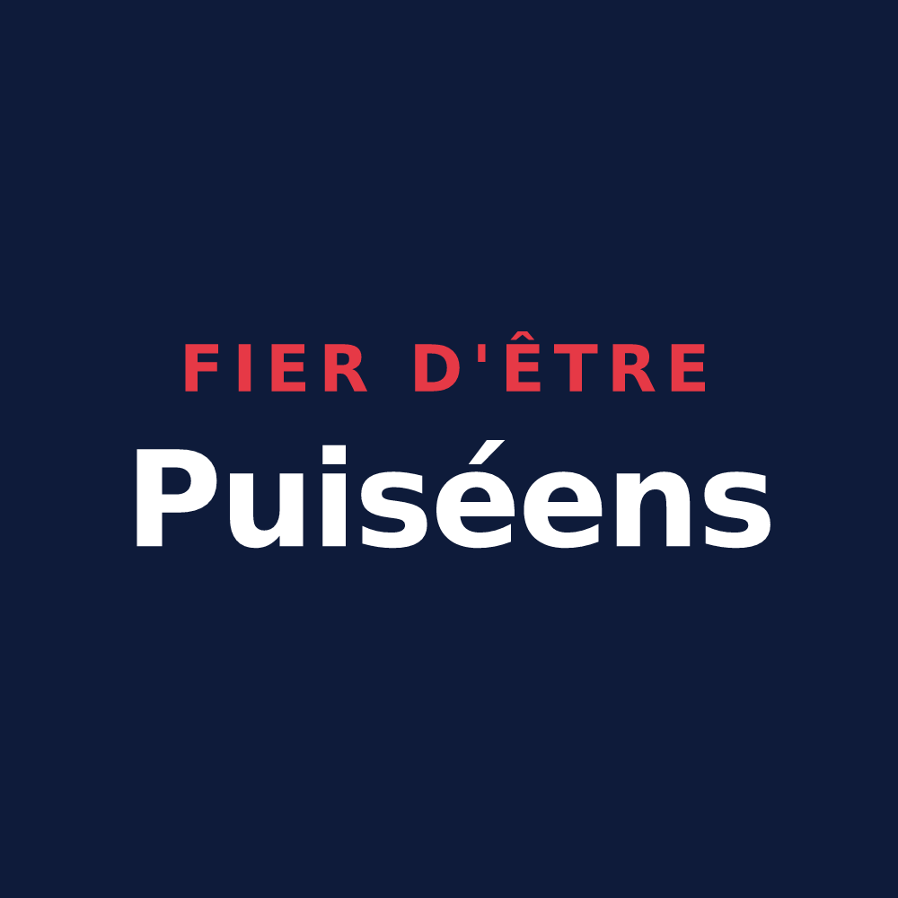 T-shirt « Fier d'être Puiséens » — design pour Puiseux-Pontoise