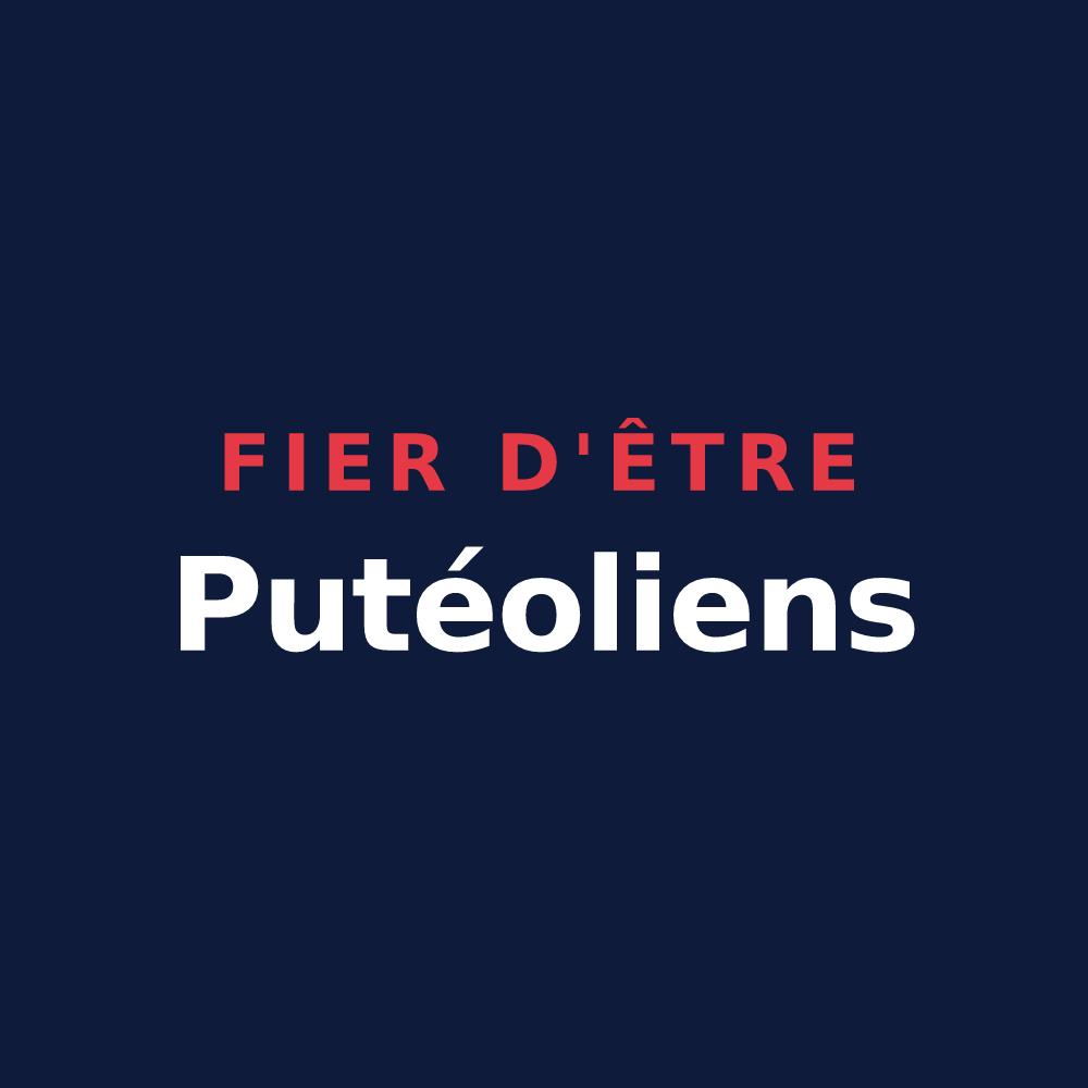 T-shirt « Fier d'être Putéoliens » — design pour Puisieux-et-Clanlieu