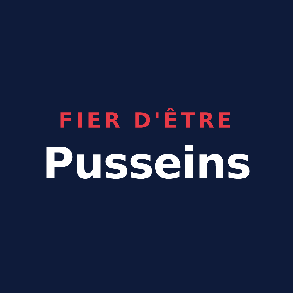 T-shirt « Fier d'être Pusseins » — design pour Pussay