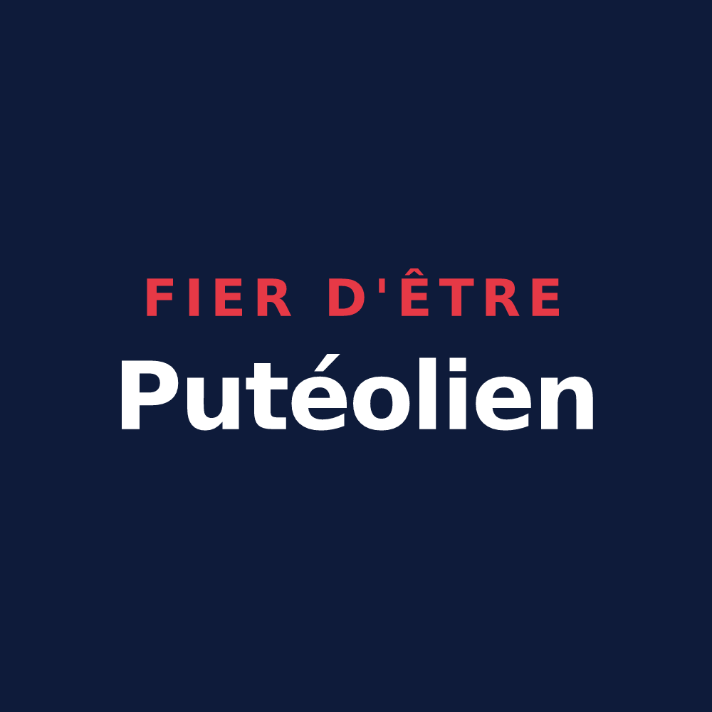 T-shirt « Fier d'être Putéolien » — design pour Puteaux