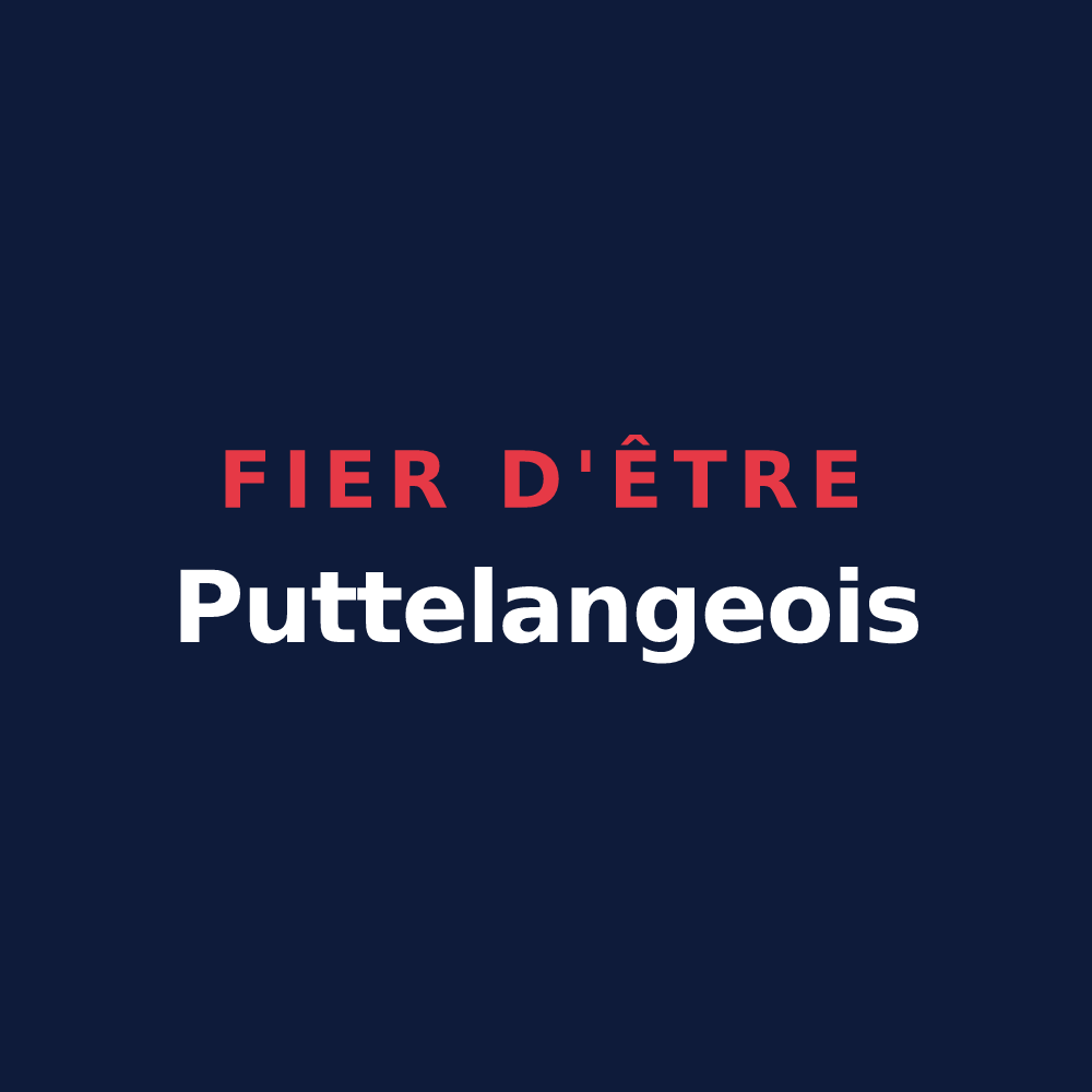 T-shirt « Fier d'être Puttelangeois » — design pour Puttelange-lès-Thionville