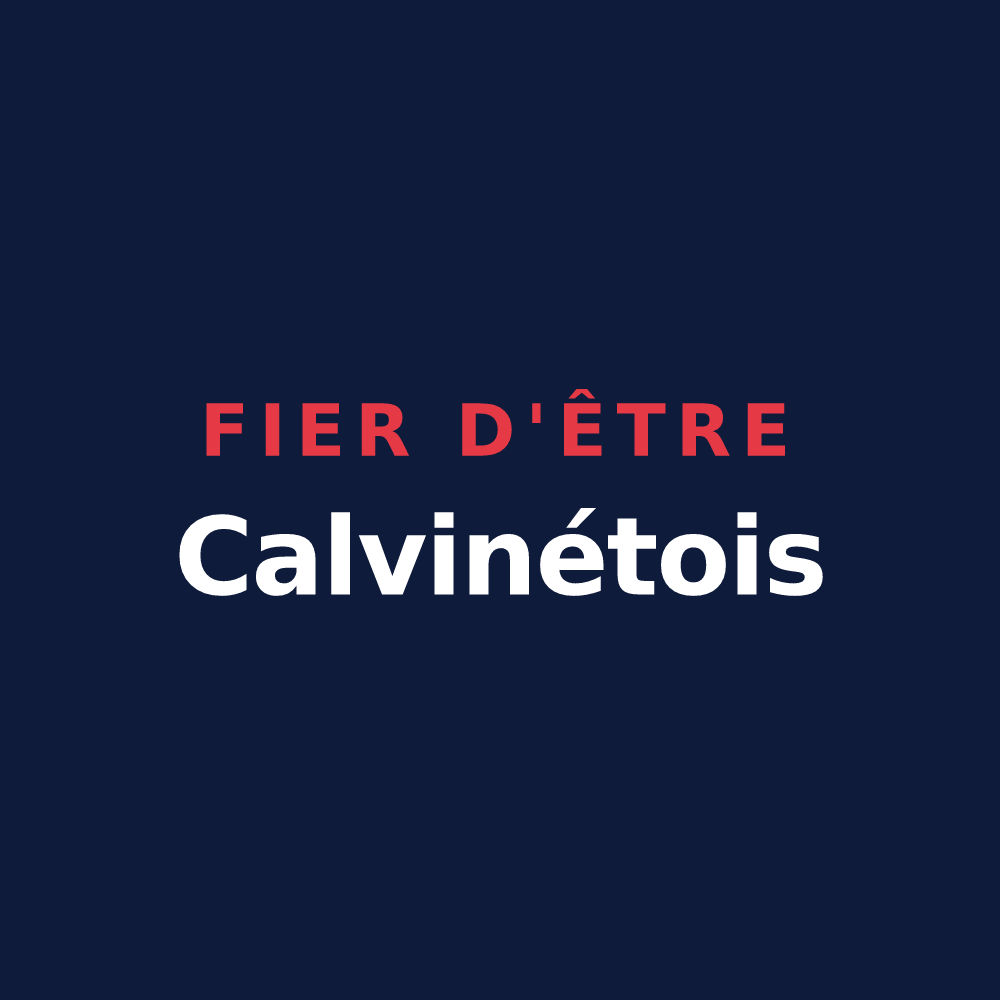 T-shirt « Fier d'être Calvinétois » — design pour Puycapel