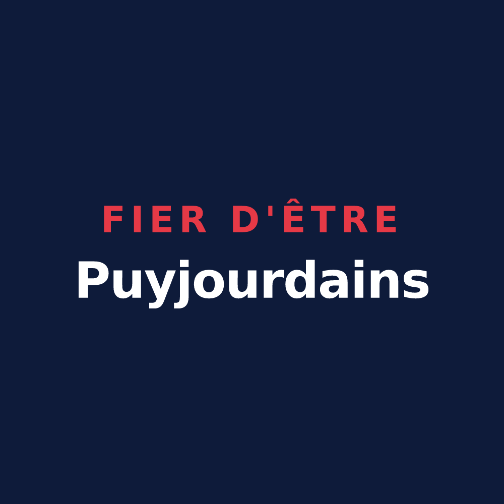T-shirt « Fier d'être Puyjourdains » — design pour Puyjourdes