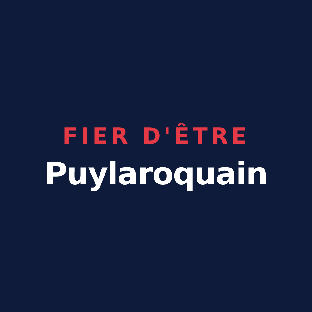 T-shirt « Fier d'être Puylaroquain » — design pour Puylaroque