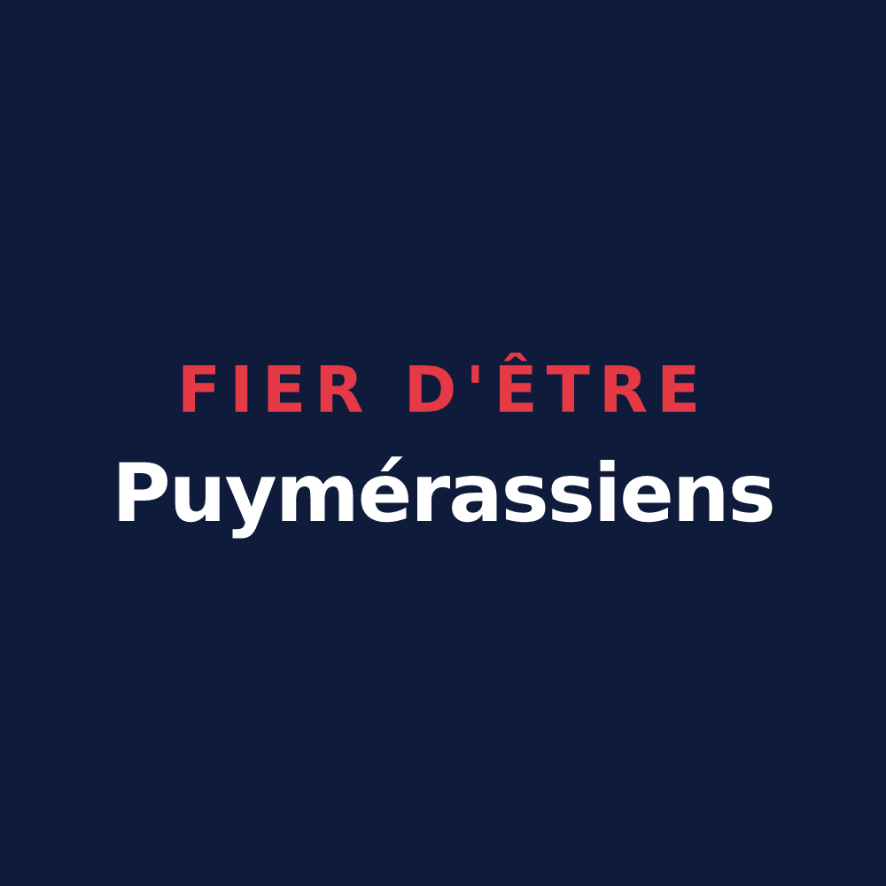 T-shirt « Fier d'être Puymérassiens » — design pour Puyméras