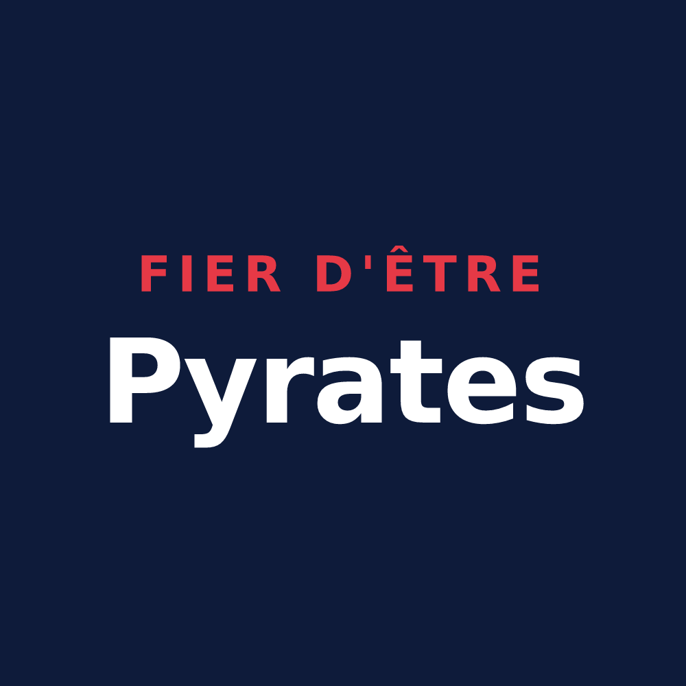 T-shirt « Fier d'être Pyrates » — design pour Puyravault