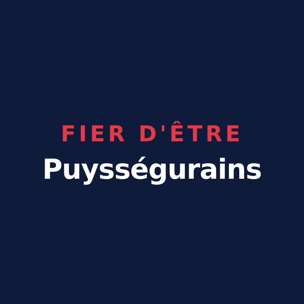 T-shirt « Fier d'être Puysségurains » — design pour Puysségur