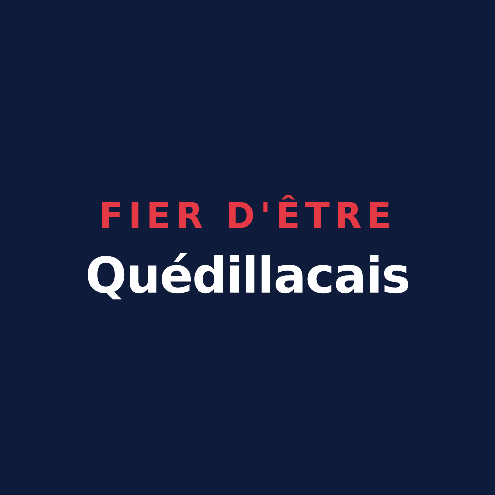 T-shirt « Fier d'être Quédillacais » — design pour Quédillac